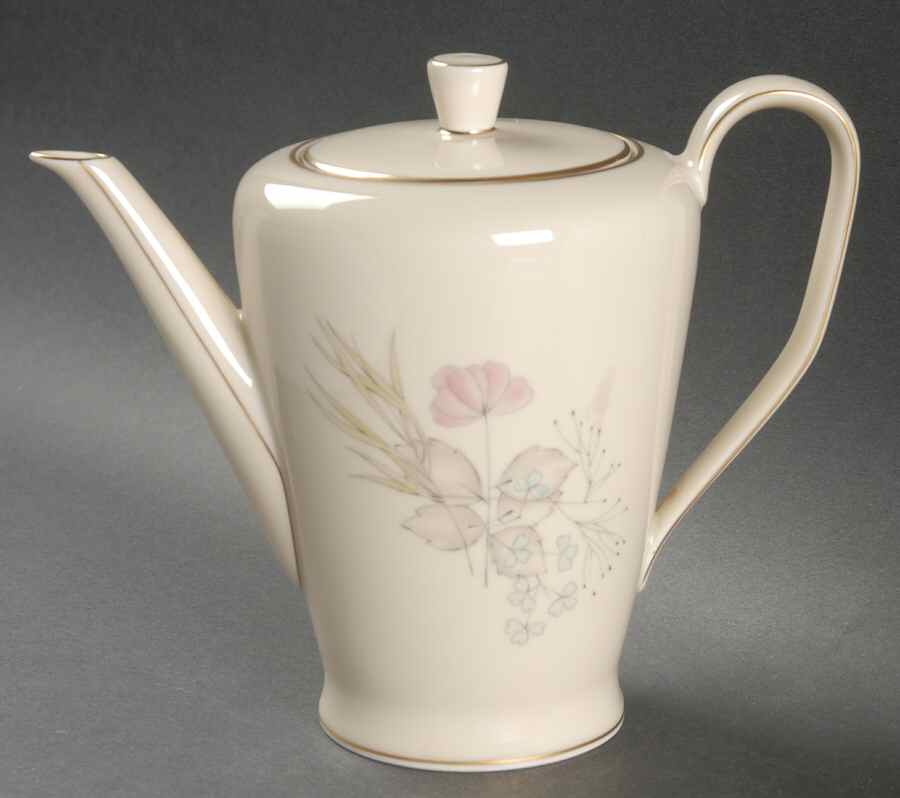 Parisian Spring Ivory (Gold Trim) Small Coffee Pot & Lid by Rosenthal - Continental-1
