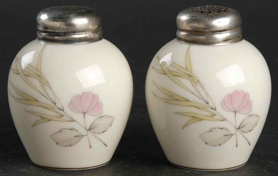 Parisian Spring Ivory (Gold Trim) Salt & Pepper Set by Rosenthal - Continental-1