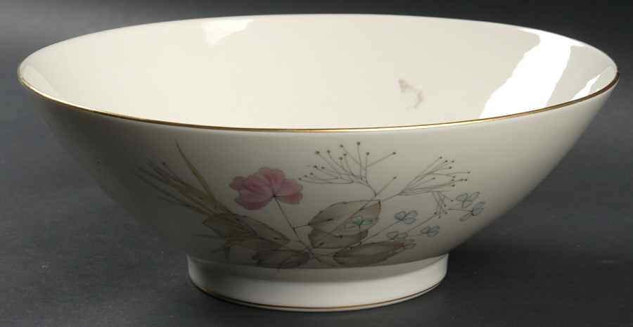 Parisian Spring Ivory (Gold Trim) 10" Large Salad Serving Bowl by Rosenthal - Continental-1