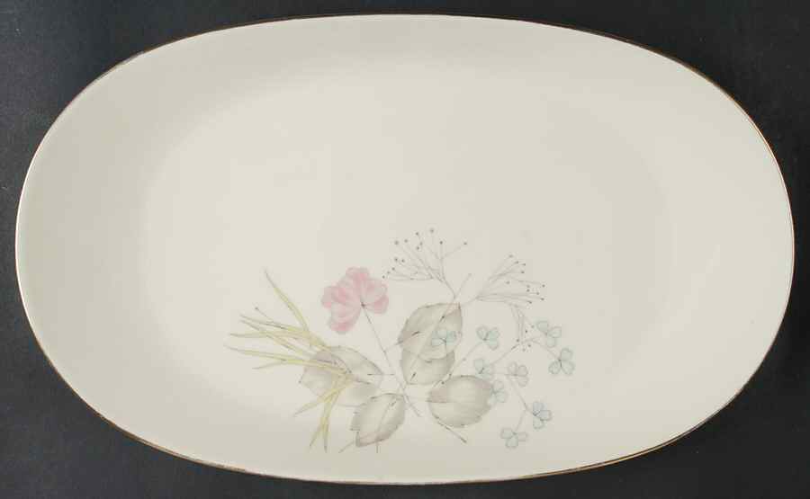Parisian Spring Ivory (Gold Trim) 15" Oval Serving Platter by Rosenthal - Continental-1