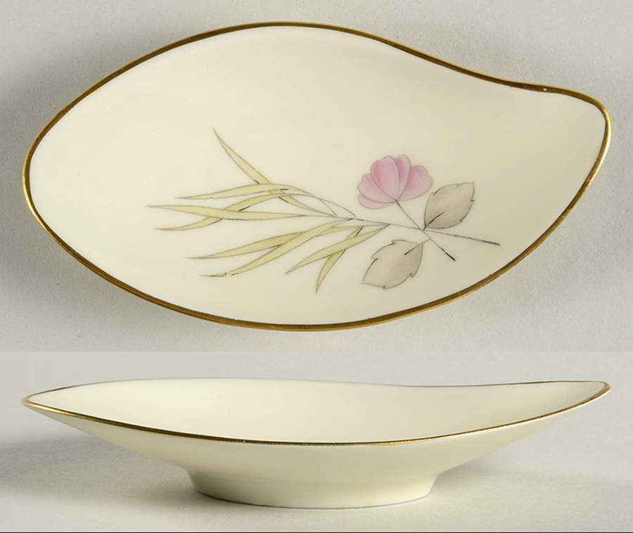 Parisian Spring Ivory (Gold Trim) Nut Dish by Rosenthal - Continental-1