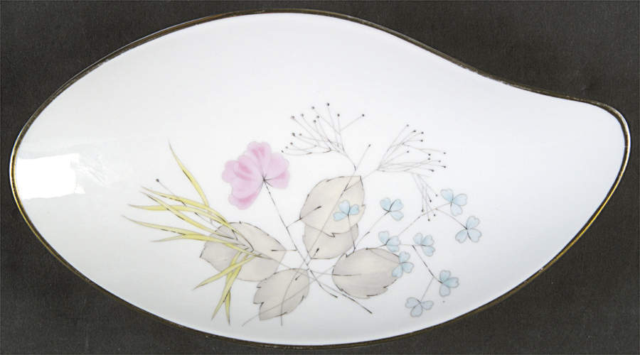 Parisian Spring White (Gold Trim) Bon Bon by Rosenthal - Continental-1
