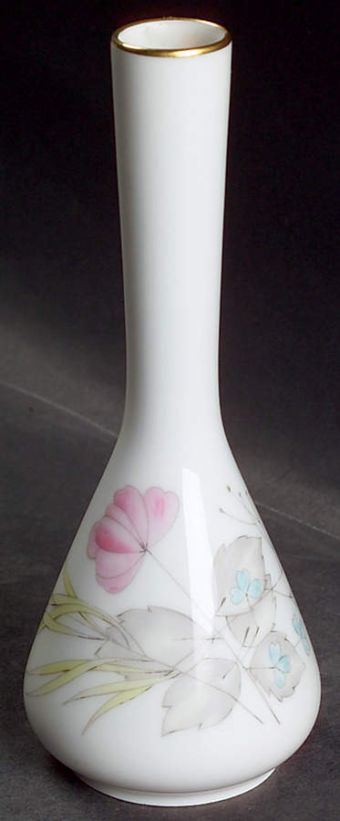 Parisian Spring White (Gold Trim) 5" Bud Vase by Rosenthal - Continental-1