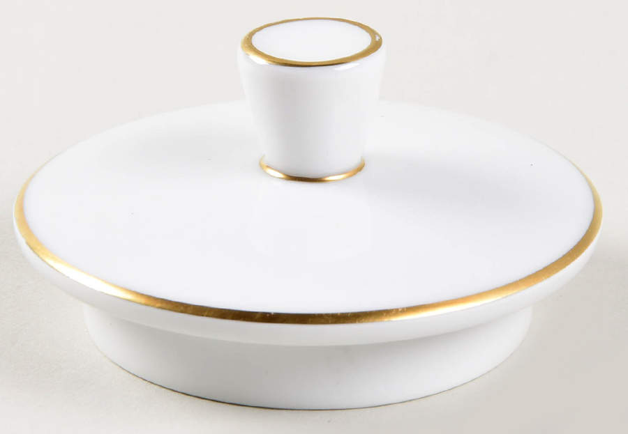 Parisian Spring White (Gold Trim) Lid for Coffee Pot by Rosenthal - Continental-1