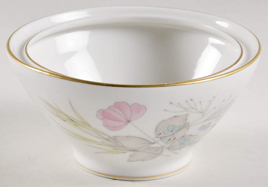 Parisian Spring White (Gold Trim) Sugar Bowl No Lid by Rosenthal - Continental-1