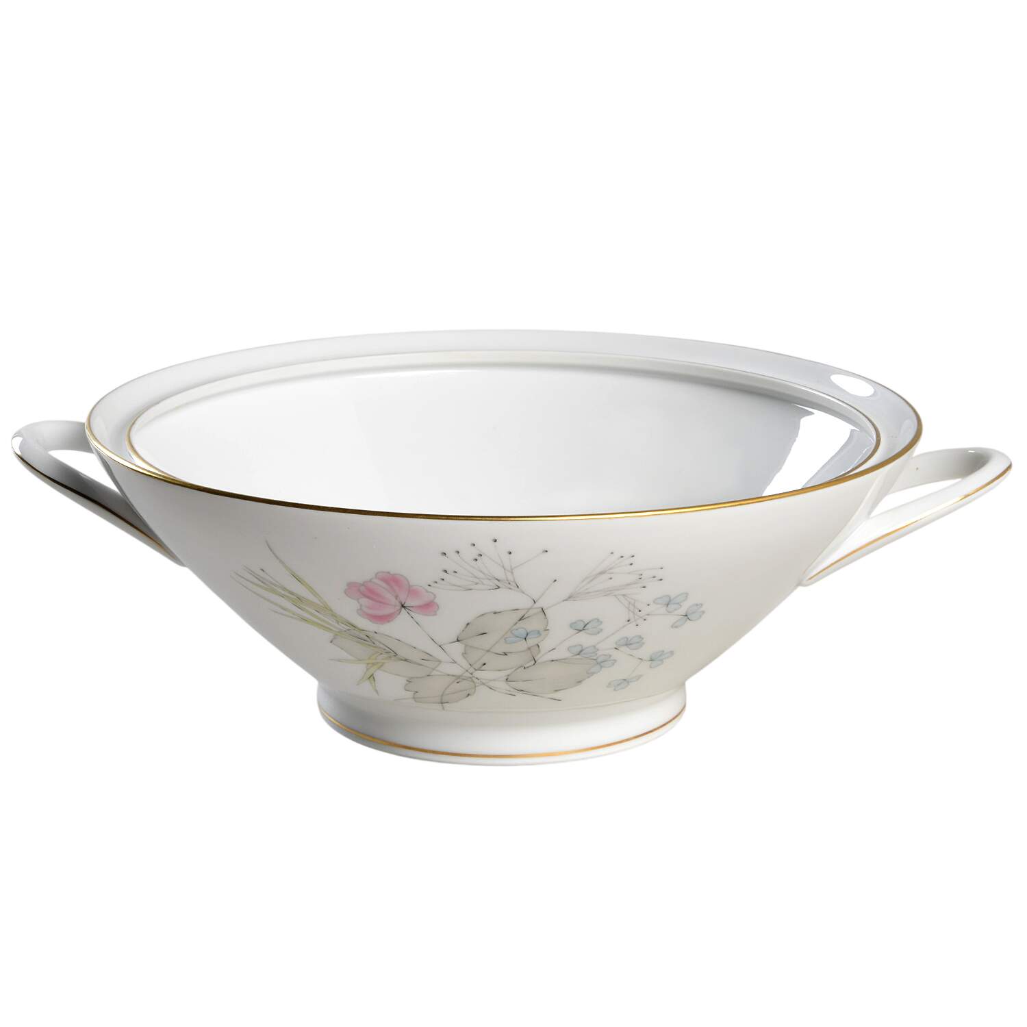 Parisian Spring White (Gold Trim) Round Vegetable No Lid by Rosenthal - Continental-1