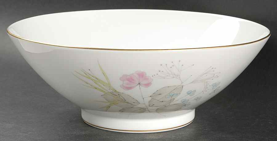 Parisian Spring White (Gold Trim) 10" Large Salad Serving Bowl by Rosenthal - Continental-1
