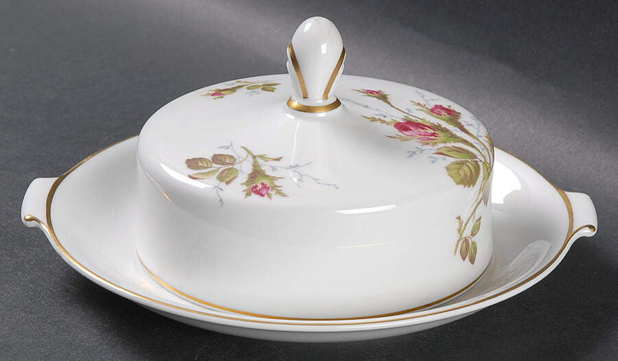 Petal Lane Round Covered Butter by Rosenthal - Continental-1