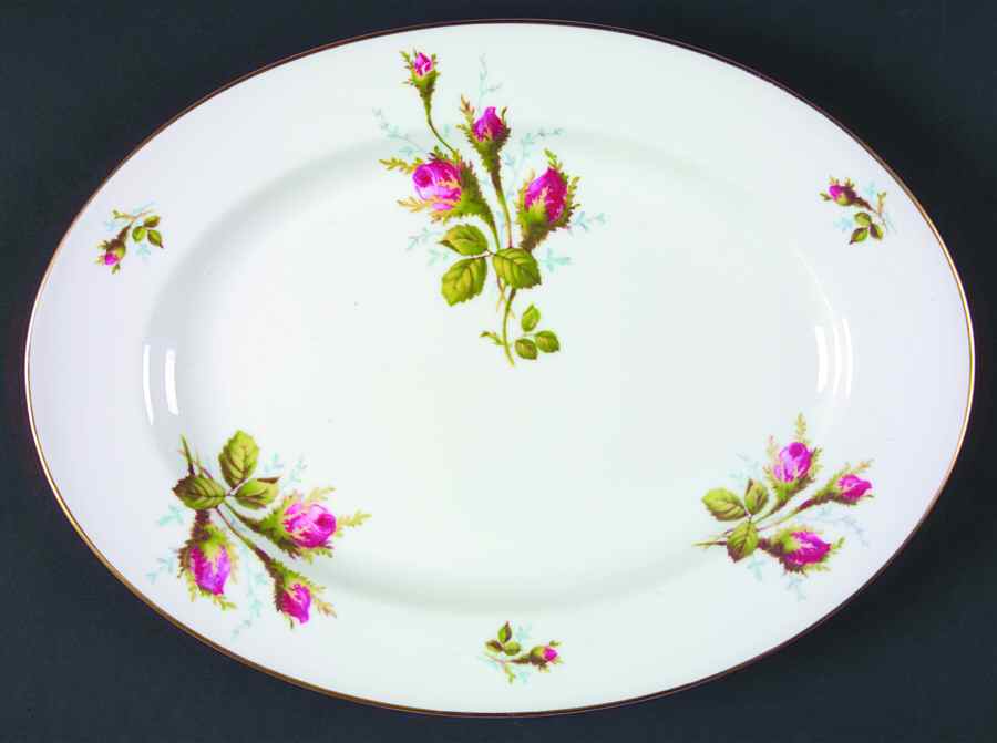 Petal Lane 12" Oval Serving Platter by Rosenthal - Continental-1