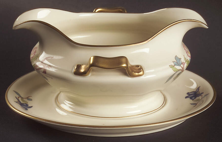 Persiana Gravy Boat with Attached Underplate by Rosenthal - Continental-1