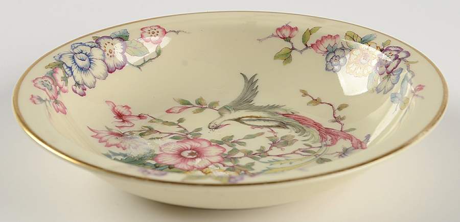 Phoenix (U.S. Zone, Gold Trim & Verge) Rim Fruit/Dessert (Sauce) Bowl by Rosenthal - Continental-1