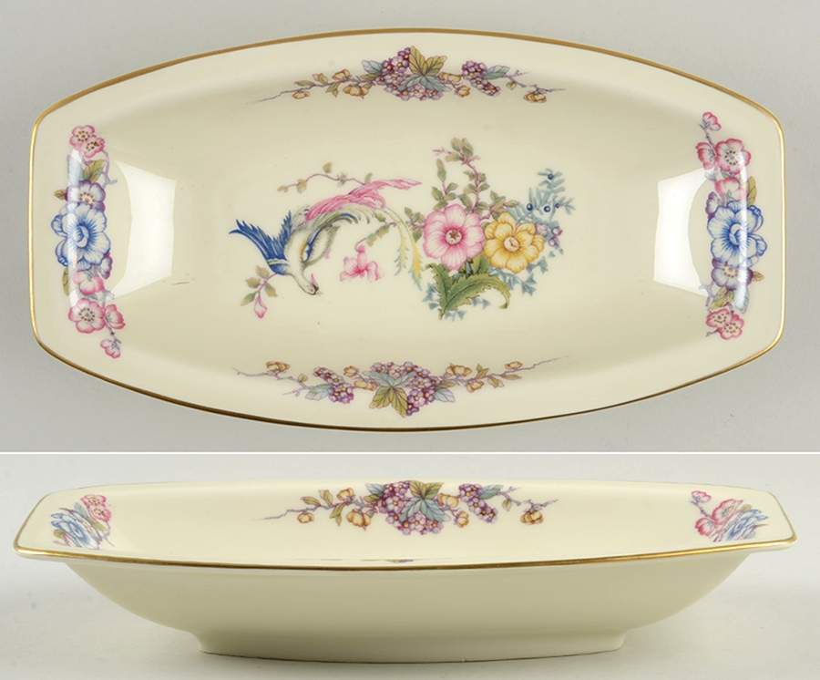 Phoenix (U.S. Zone, Gold Trim & Verge) Relish by Rosenthal - Continental-1