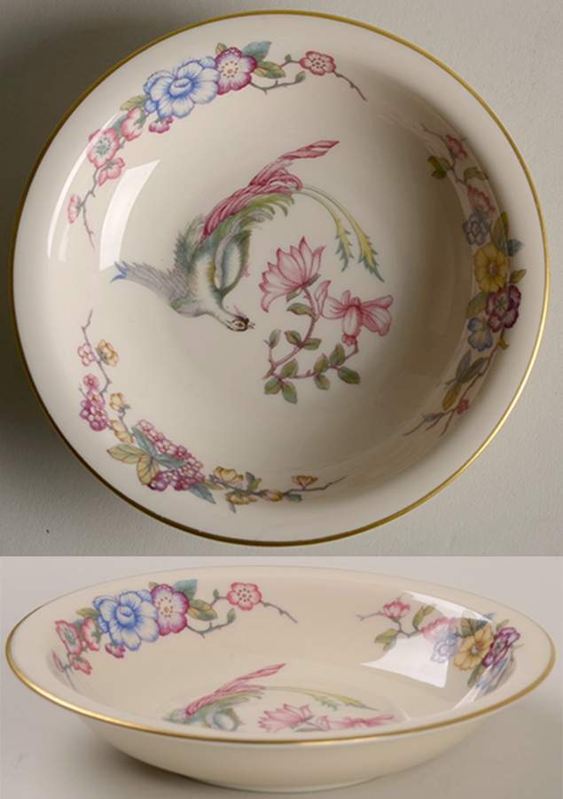 Phoenix (Winifred Shape) Rim Fruit/Dessert (Sauce) Bowl by Rosenthal - Continental-1