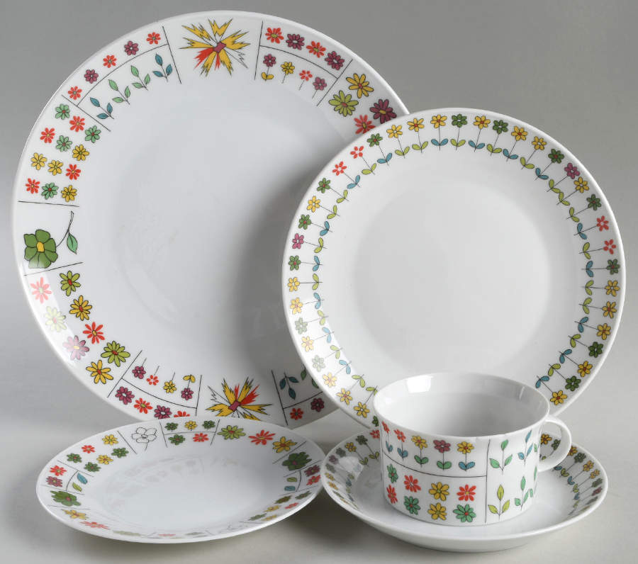 Piemonte 5 Piece Place Setting by Rosenthal - Continental-1