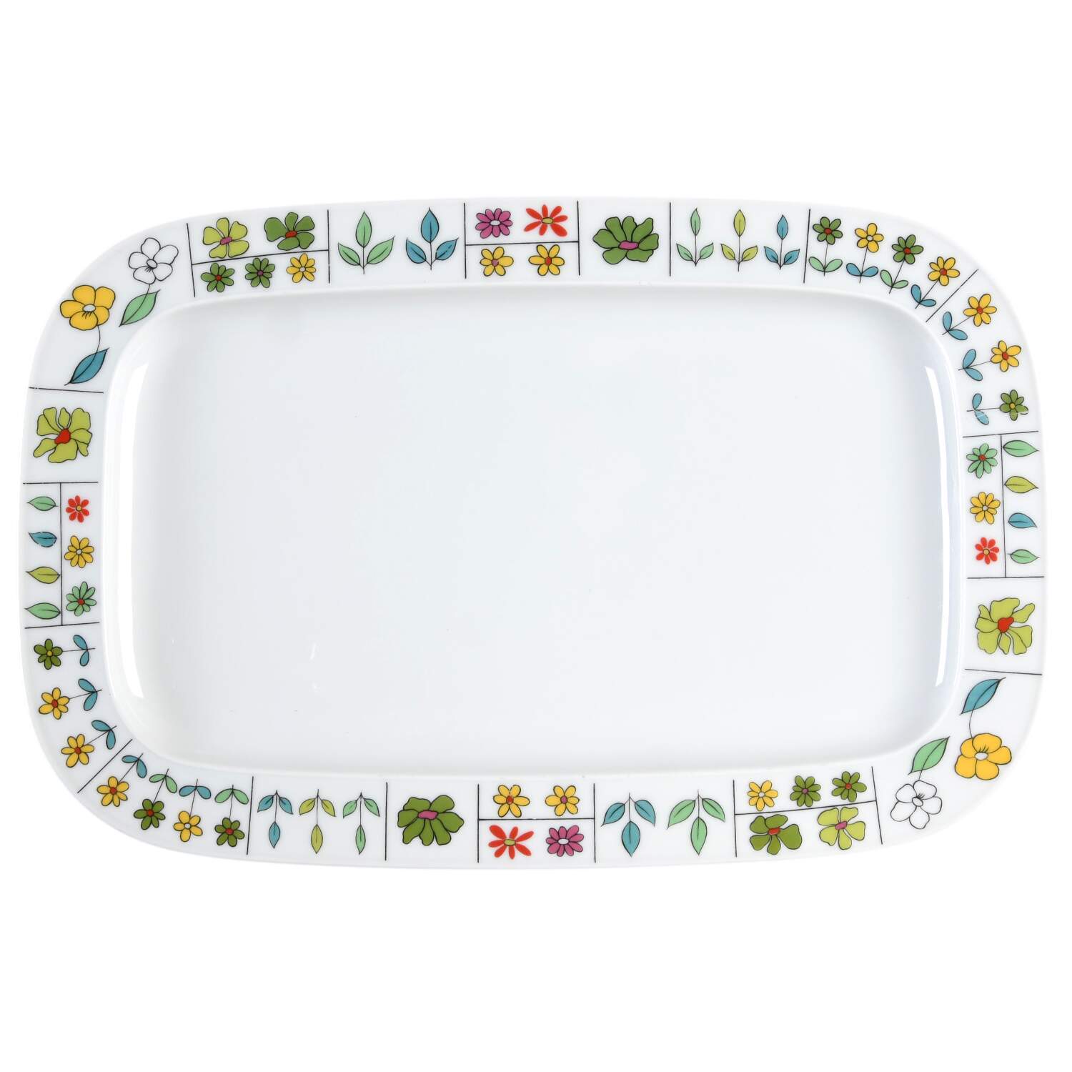 Piemonte 13" Rectangular Serving Platter by Rosenthal - Continental-1
