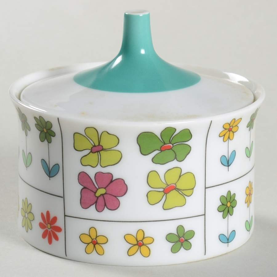 Piemonte Mini Sugar Bowl & Lid by Rosenthal - Continental-1