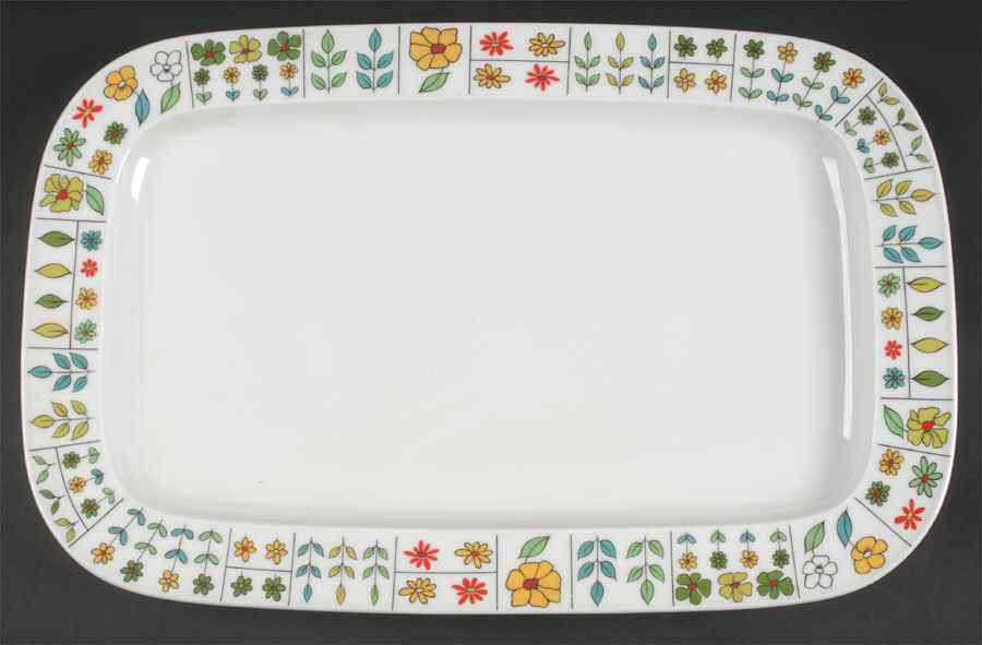 Piemonte 17" Oval Serving Platter by Rosenthal - Continental-1