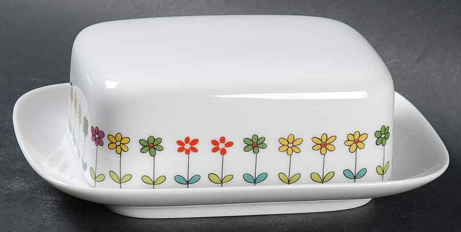 Piemonte Square Covered Butter by Rosenthal - Continental-1