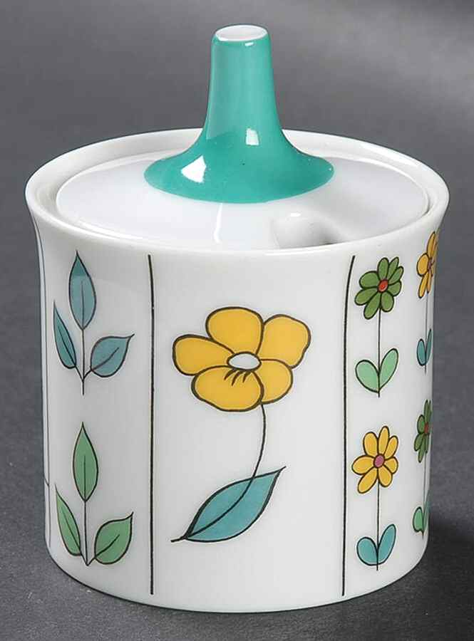 Piemonte Mustard Jar & Lid by Rosenthal - Continental-1