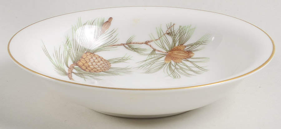 Pine Needles Fruit/Dessert (Sauce) Bowl by Rosenthal - Continental-1