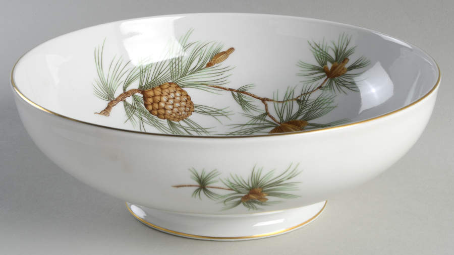 Pine Needles 9" Round Vegetable Bowl by Rosenthal - Continental-1