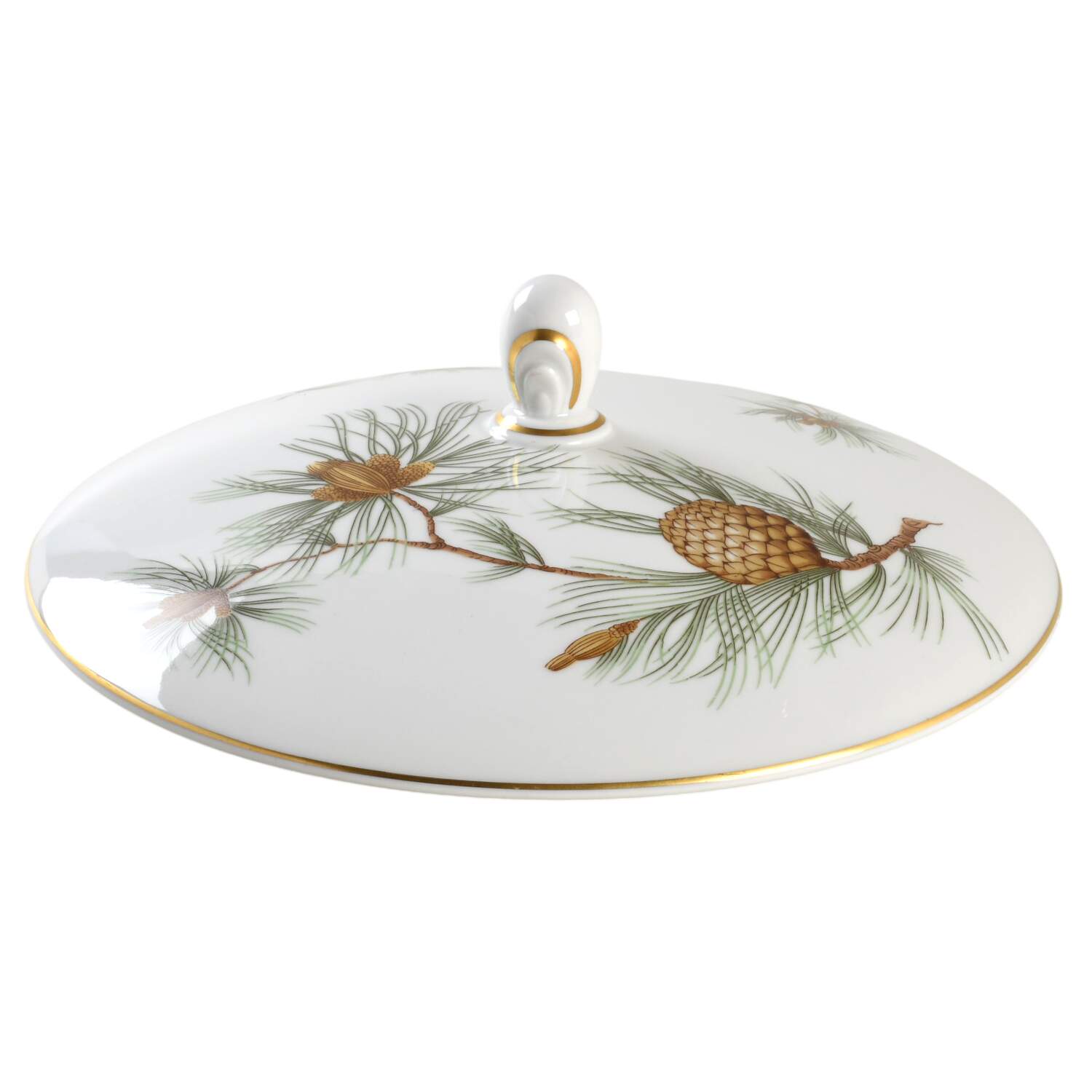 Pine Needles Lid for Round Vegetable by Rosenthal - Continental-1