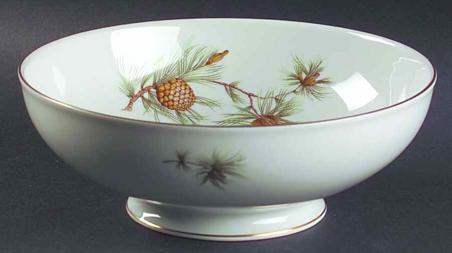 Pine Needles 8" Round Vegetable Bowl by Rosenthal - Continental-1