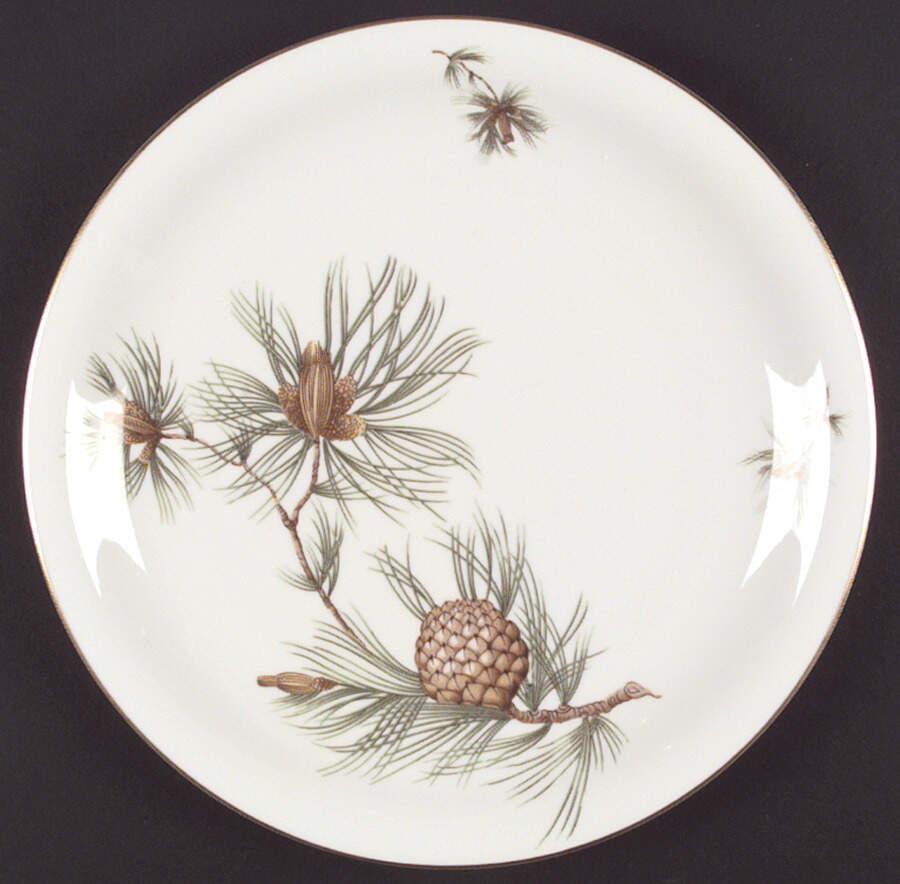 Pine Needles Dinner Plate by Rosenthal - Continental-1
