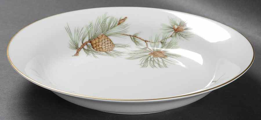 Pine Needles Coupe Soup Bowl by Rosenthal - Continental-1