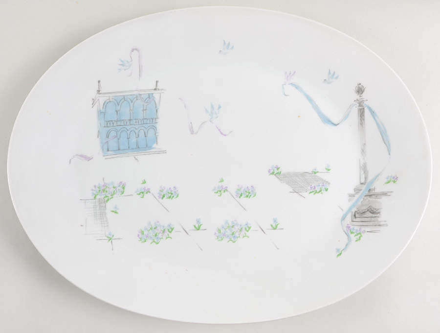 Plaza 17" Oval Serving Platter by Rosenthal - Continental-1