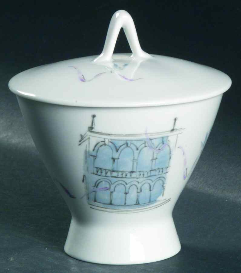Plaza Sugar Bowl & Lid by Rosenthal - Continental-1