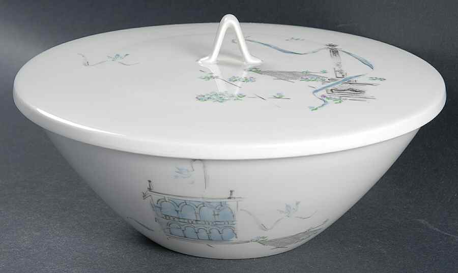 Plaza Round Covered Vegetable-Uses RV7 As Base by Rosenthal - Continental-1