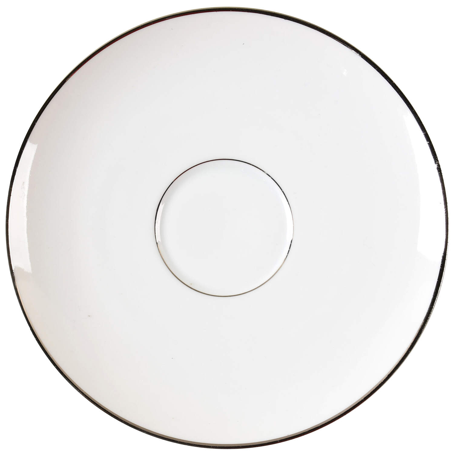 Platinum Band (Rhythm Shape) Saucer by Rosenthal - Continental-1