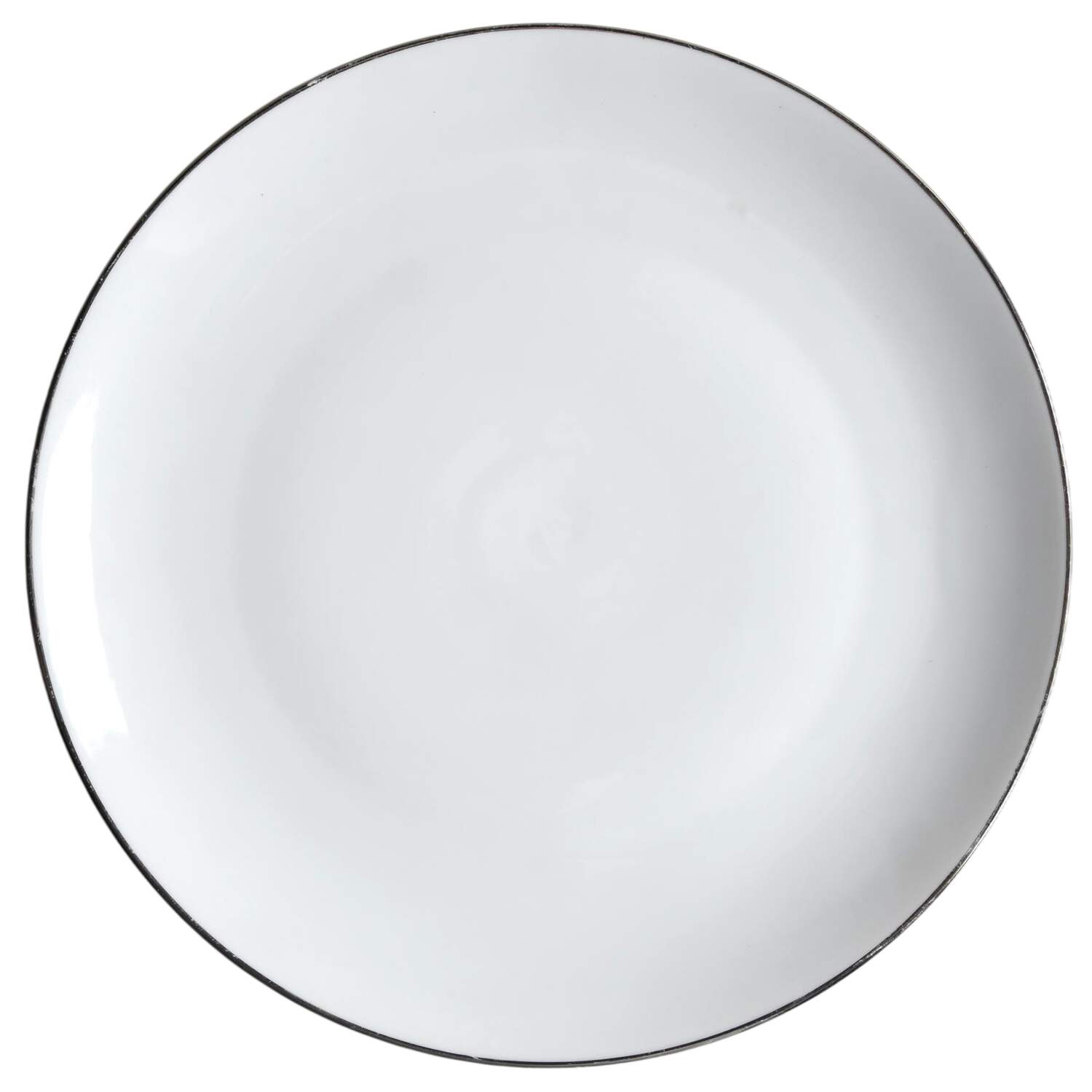 Platinum Band (Rhythm Shape) 12" Chop Plate (Round Platter) by Rosenthal - Continental-1