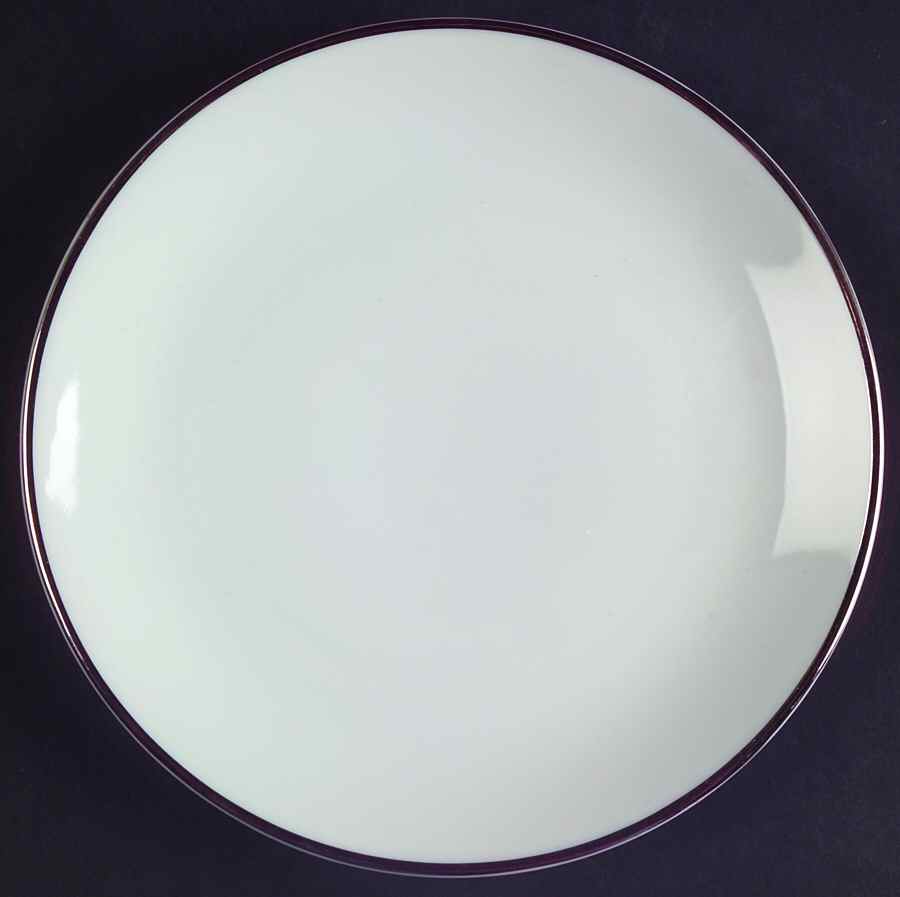 Platinum Band (Rhythm Shape) Bread & Butter Plate by Rosenthal - Continental-1