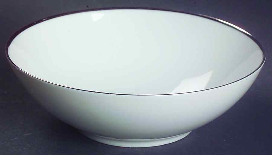 Platinum Band (Rhythm Shape) Fruit/Dessert (Sauce) Bowl by Rosenthal - Continental-1