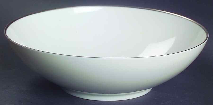 Platinum Band (Rhythm Shape) Individual Salad Bowl by Rosenthal - Continental-1