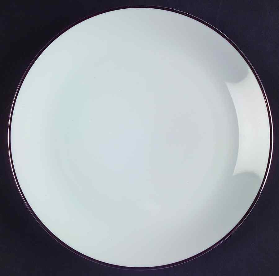 Platinum Band (Rhythm Shape) Salad Plate by Rosenthal - Continental-1