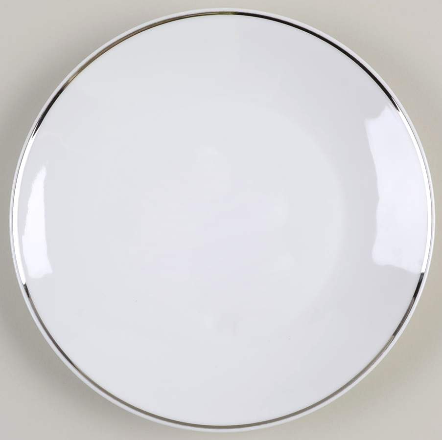 Platinum Band Linear Shape Salad Plate by Rosenthal - Continental-1