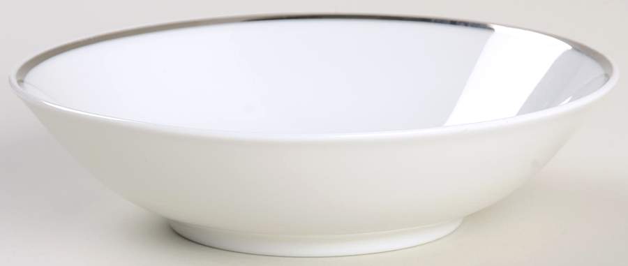 Platinum Band Linear Shape Fruit/Dessert (Sauce) Bowl by Rosenthal - Continental-1