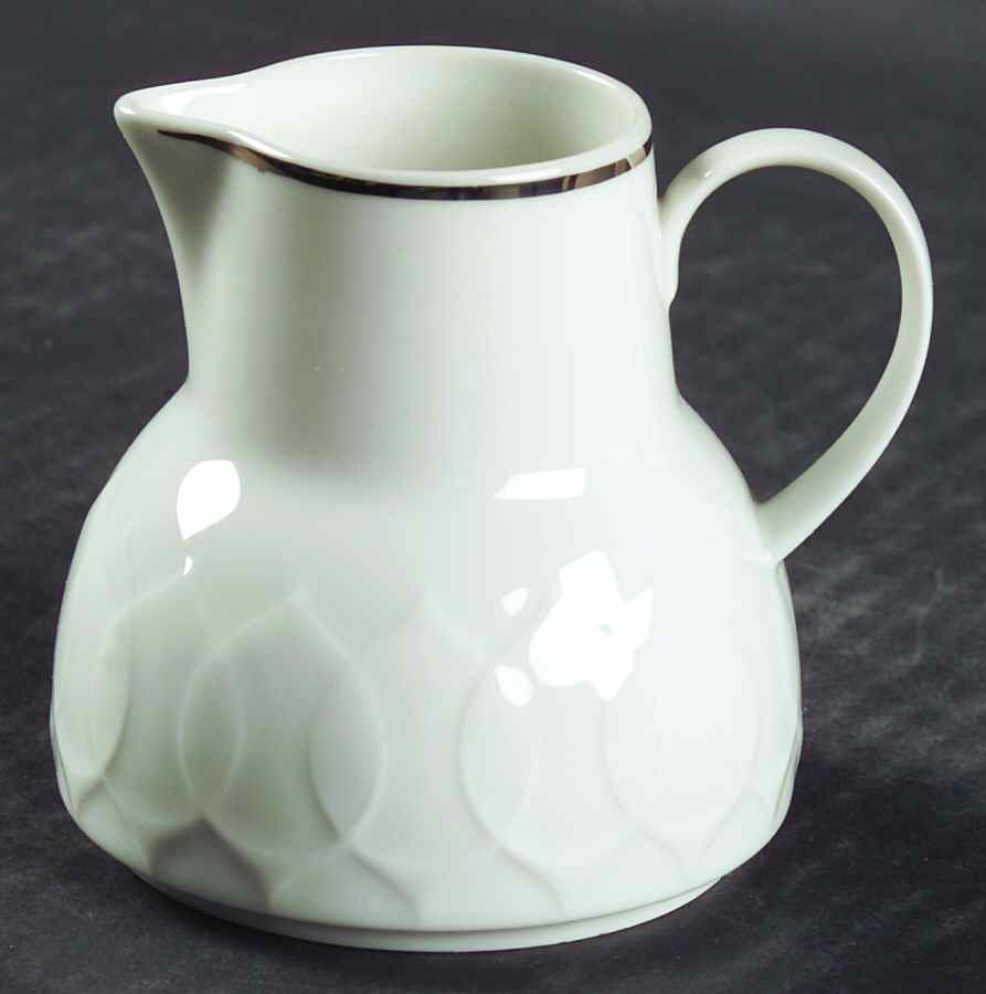 Platinum Band (Lotus Shape) Creamer by Rosenthal - Continental-1