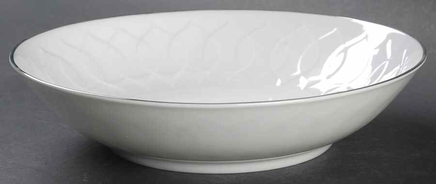 Platinum Band (Lotus Shape) Coupe Soup Bowl by Rosenthal - Continental-1