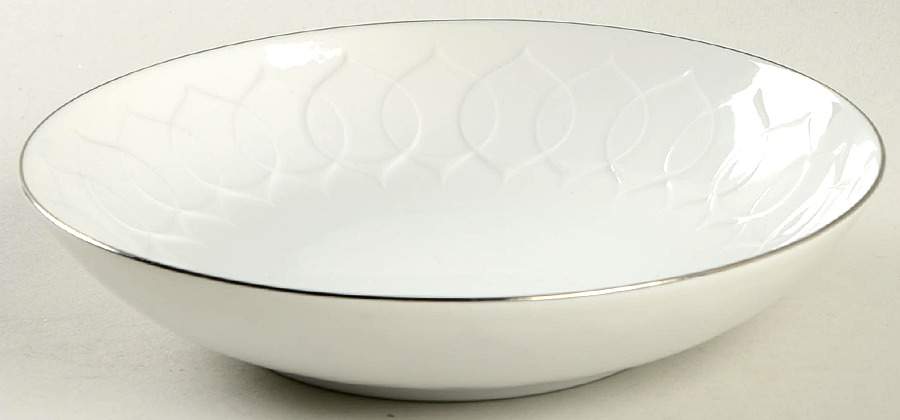 Platinum Band (Lotus Shape) Coupe Soup Bowl by Rosenthal - Continental-1