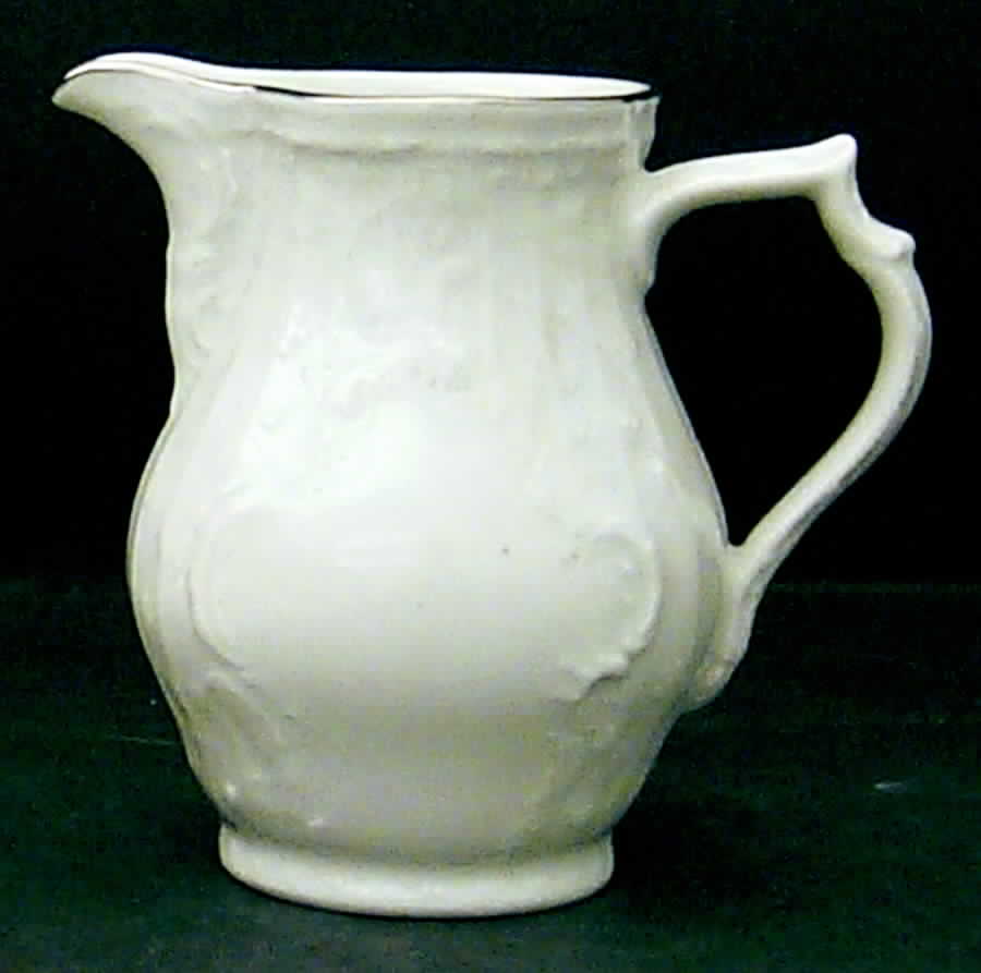 Platinum Band (Sanssouci, White) Creamer by Rosenthal - Continental-1
