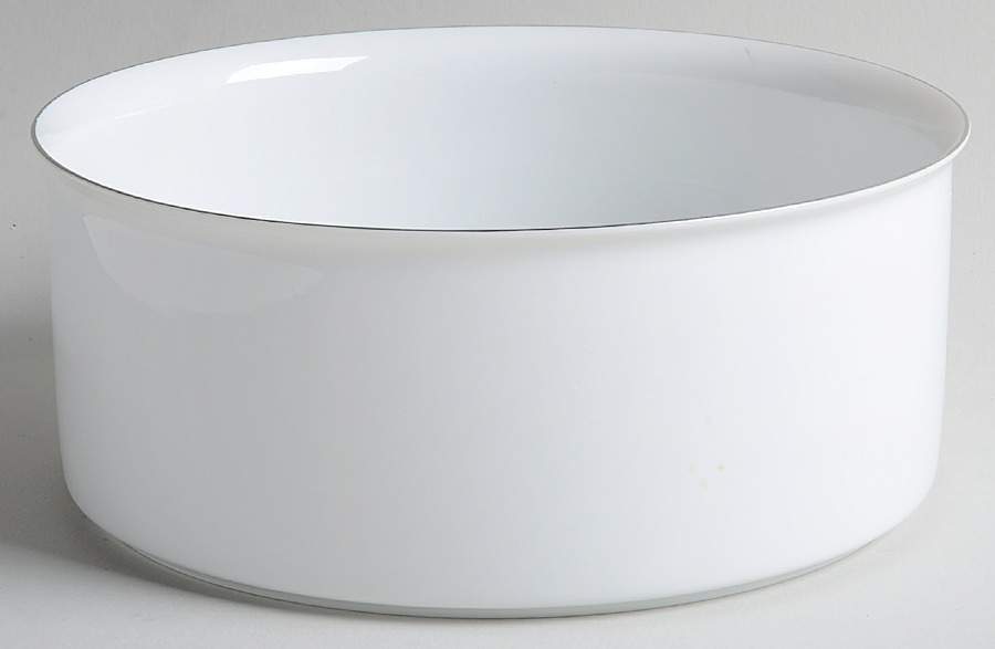 Platinum Band (Medallion Shape) 6" Round Vegetable Bowl by Rosenthal - Continental-1