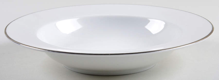 Platinum Band (Aida) Rim Soup Bowl by Rosenthal - Continental-1