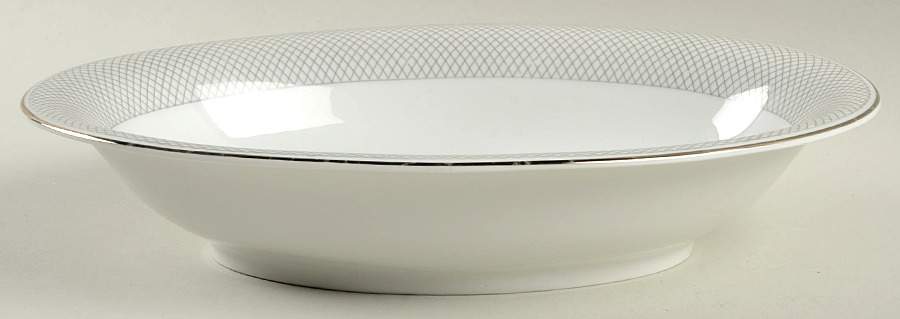 Platinum Grail 10" Oval Vegetable Bowl by Rosenthal - Continental-1