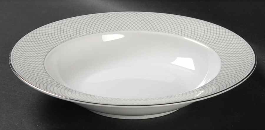Platinum Grail Rim Soup Bowl by Rosenthal - Continental-1