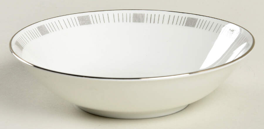 Platinum Lines Fruit/Dessert (Sauce) Bowl by Rosenthal - Continental-1