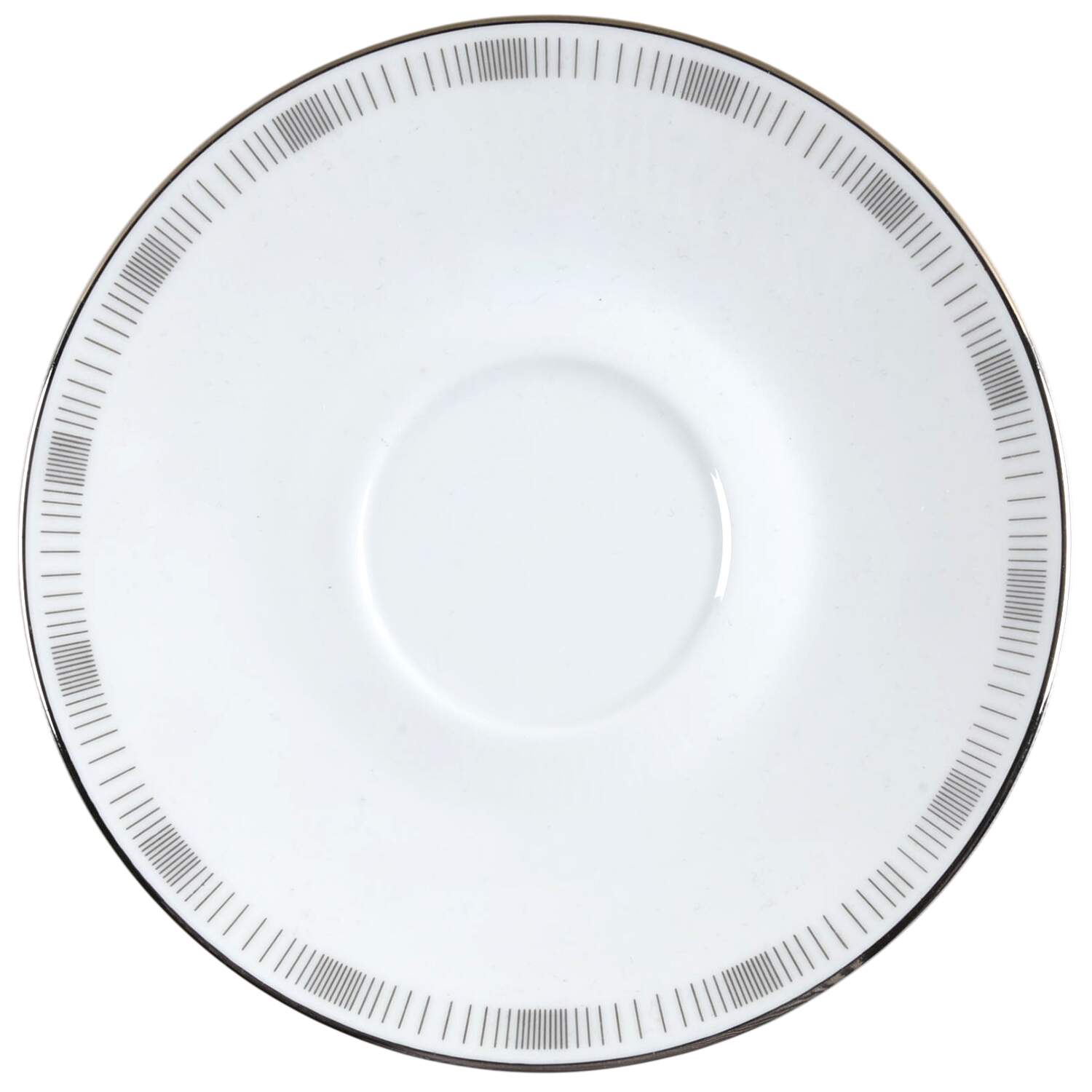 Platinum Lines Saucer by Rosenthal - Continental-1
